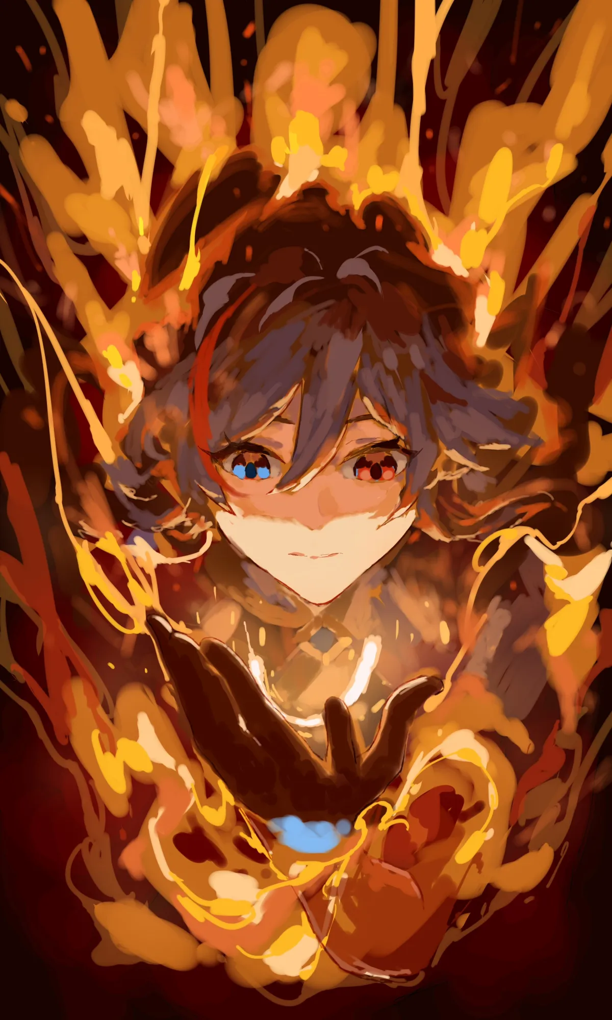 Fu Hua Phoenix Heterochromia Eyes Honkai Impact 3rd Wallpaper by Skavenprime #174