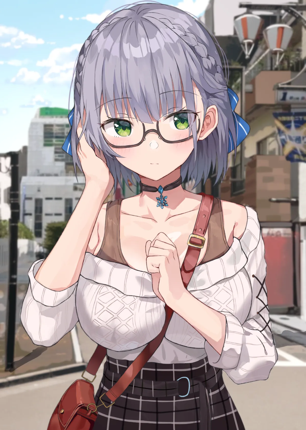 Shirogane Noel Hololive Casual Outfit Wallpaper by surren2019 #326