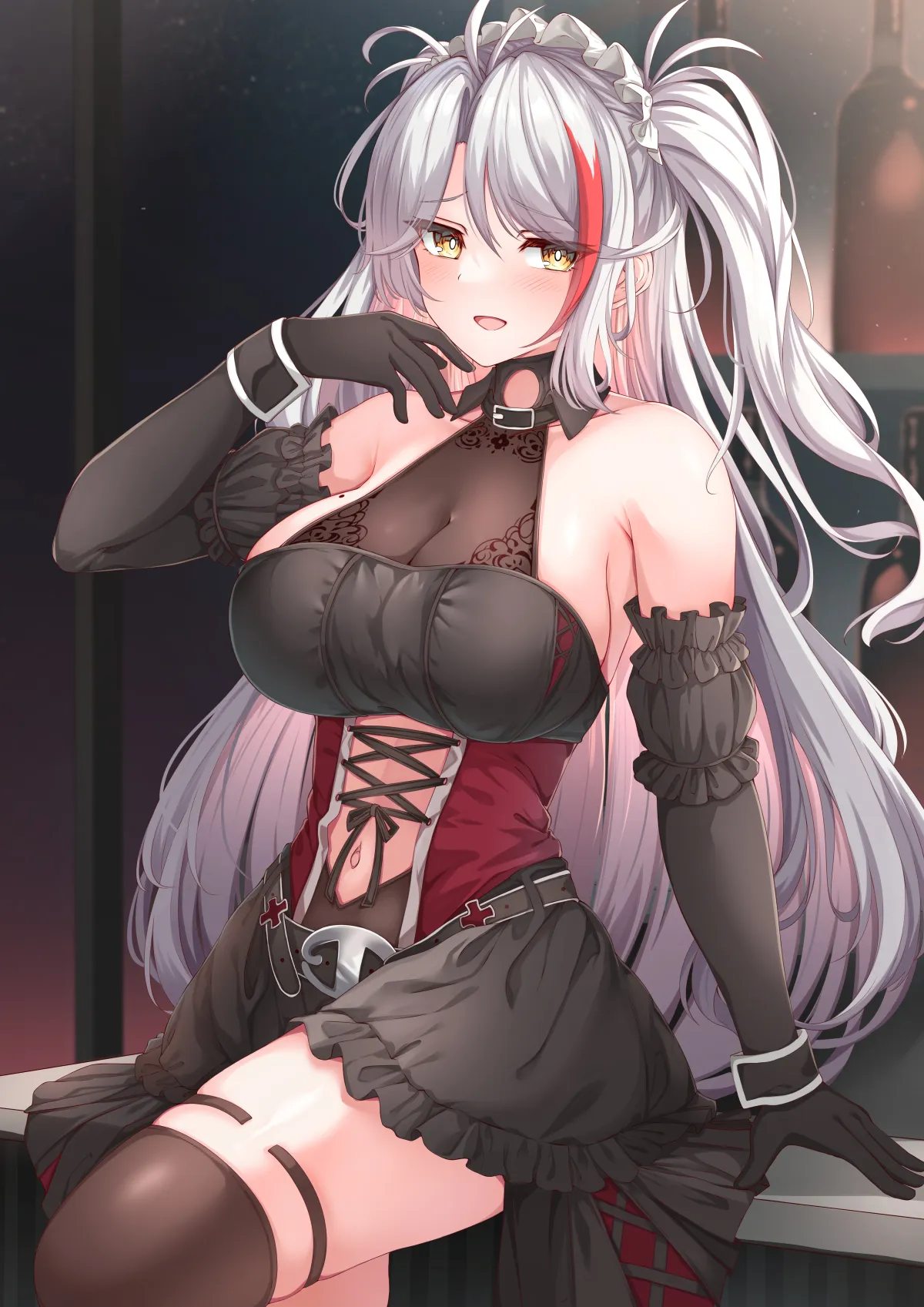 Azur Lane Prinz Eugen Kindred Evening Spirits Wallpaper by Moyoron #367