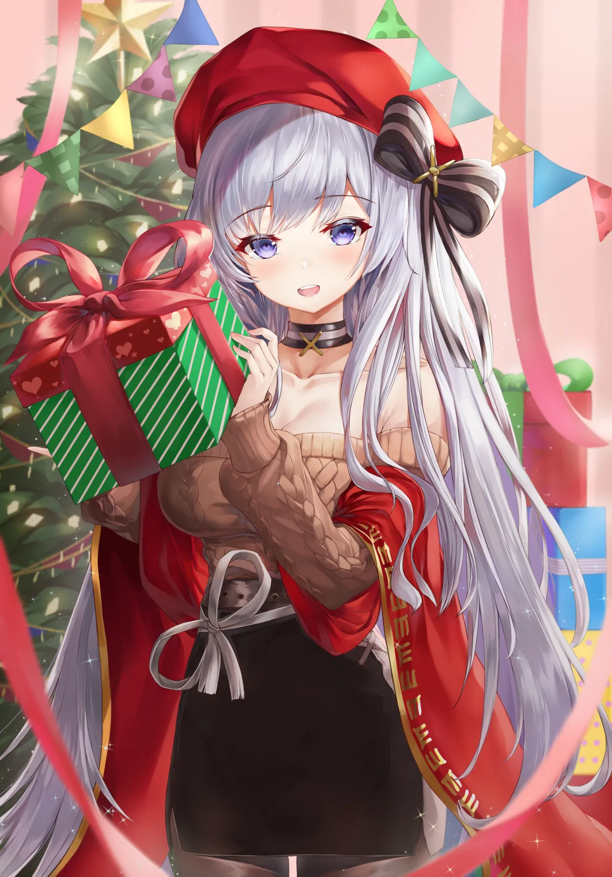 Azur Lane Belfast Christmas Wallpaper by Wakum #377