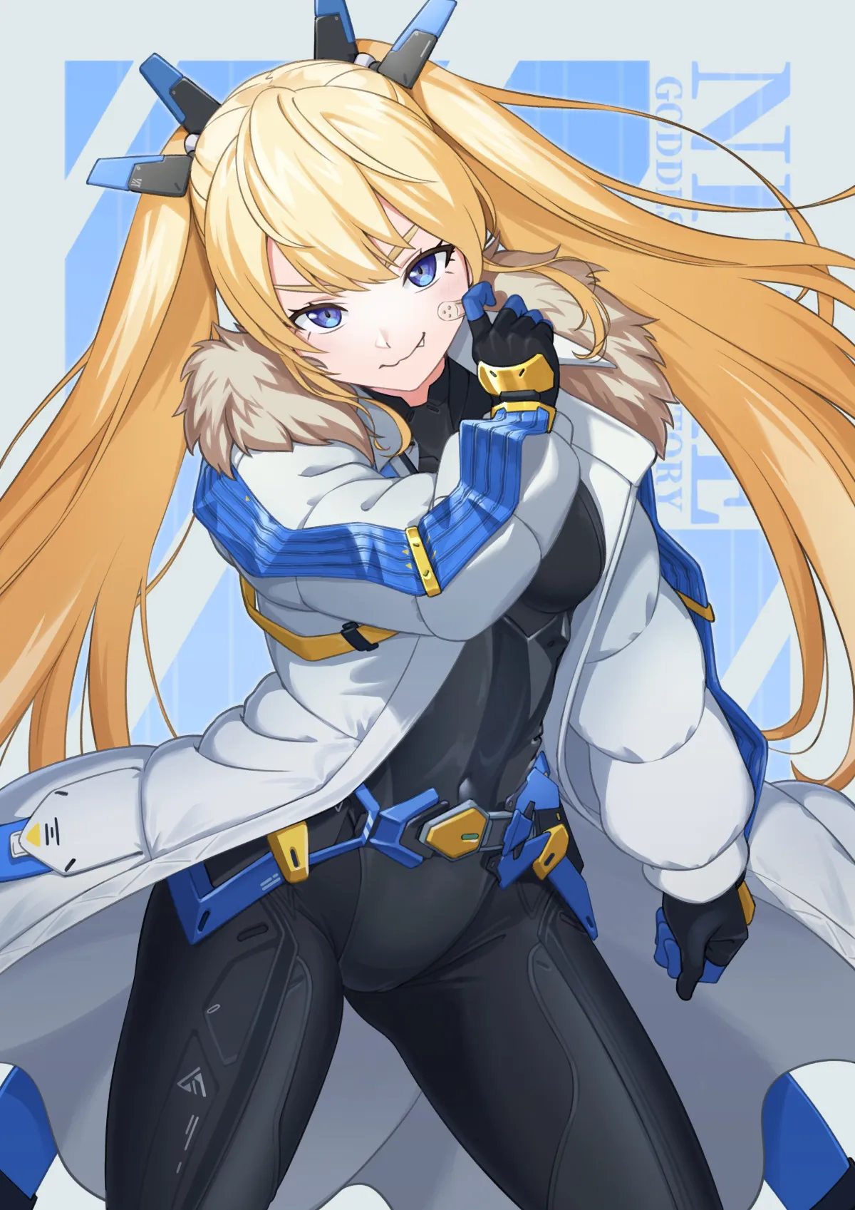 Laplace Goddess of Victory: NIKKE Fanart by girugiru #594