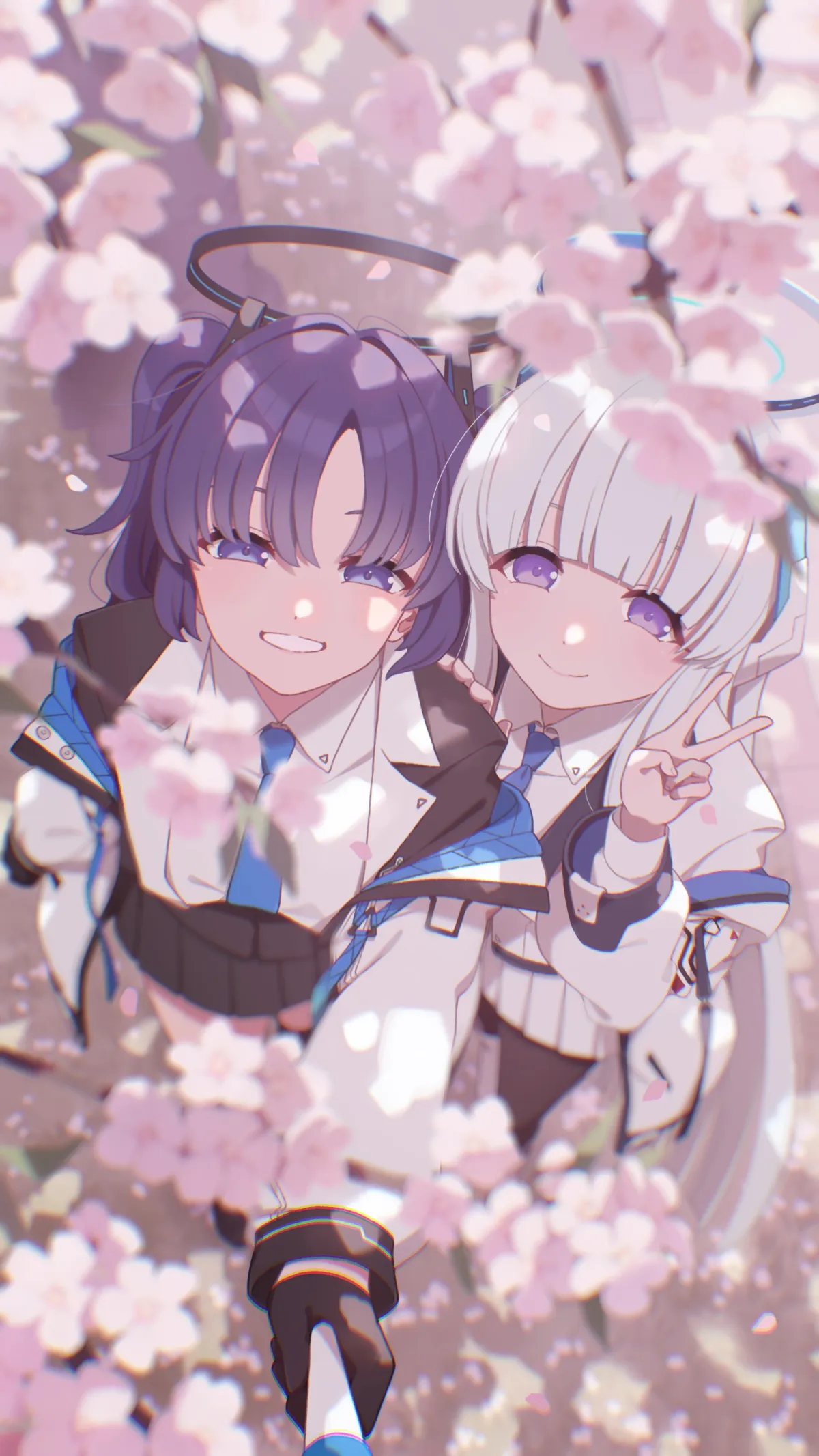 Hayase Yuuka & Ushio Noa - Blue Archive Wallpaper by mochi (m0chi0000) #729