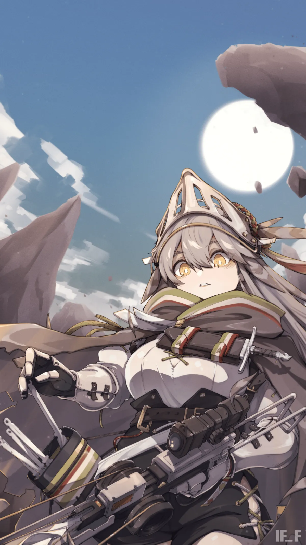 Fartooth Arknights Wallpaper: Solo Huntress by if f #785