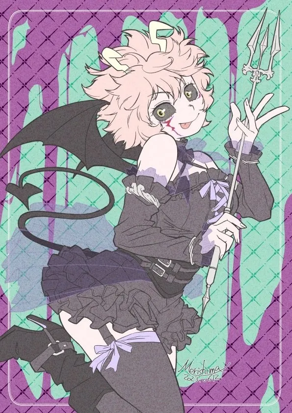 Ashido Mina Demon Ver. Wallpaper - Boku no Hero Academia (Morishima Noriko) #790