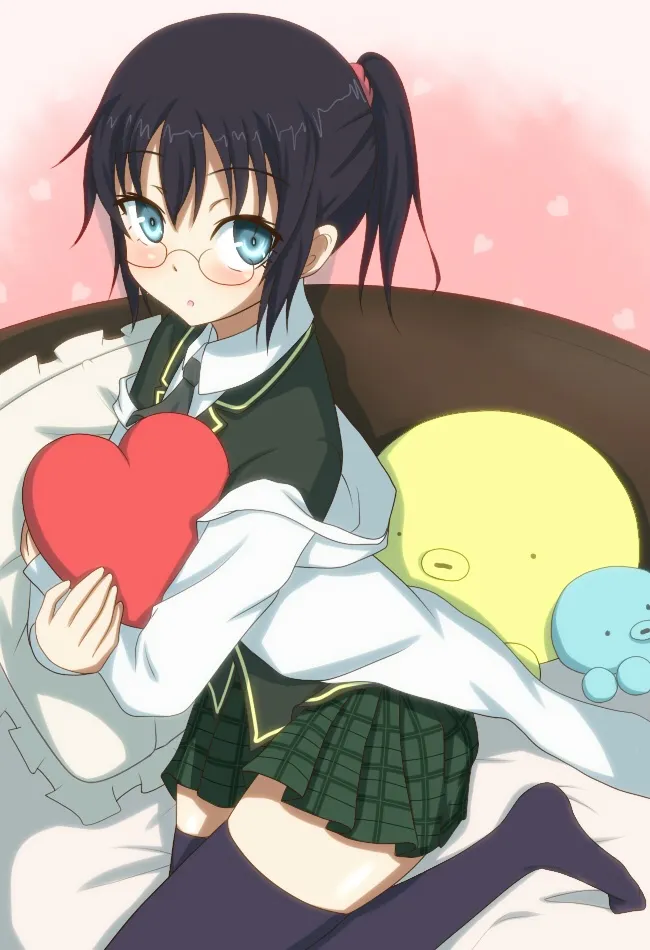 Shiguma Rika Wallpaper: Brains & Beauty from Haganai! (Art by kengo619) #791