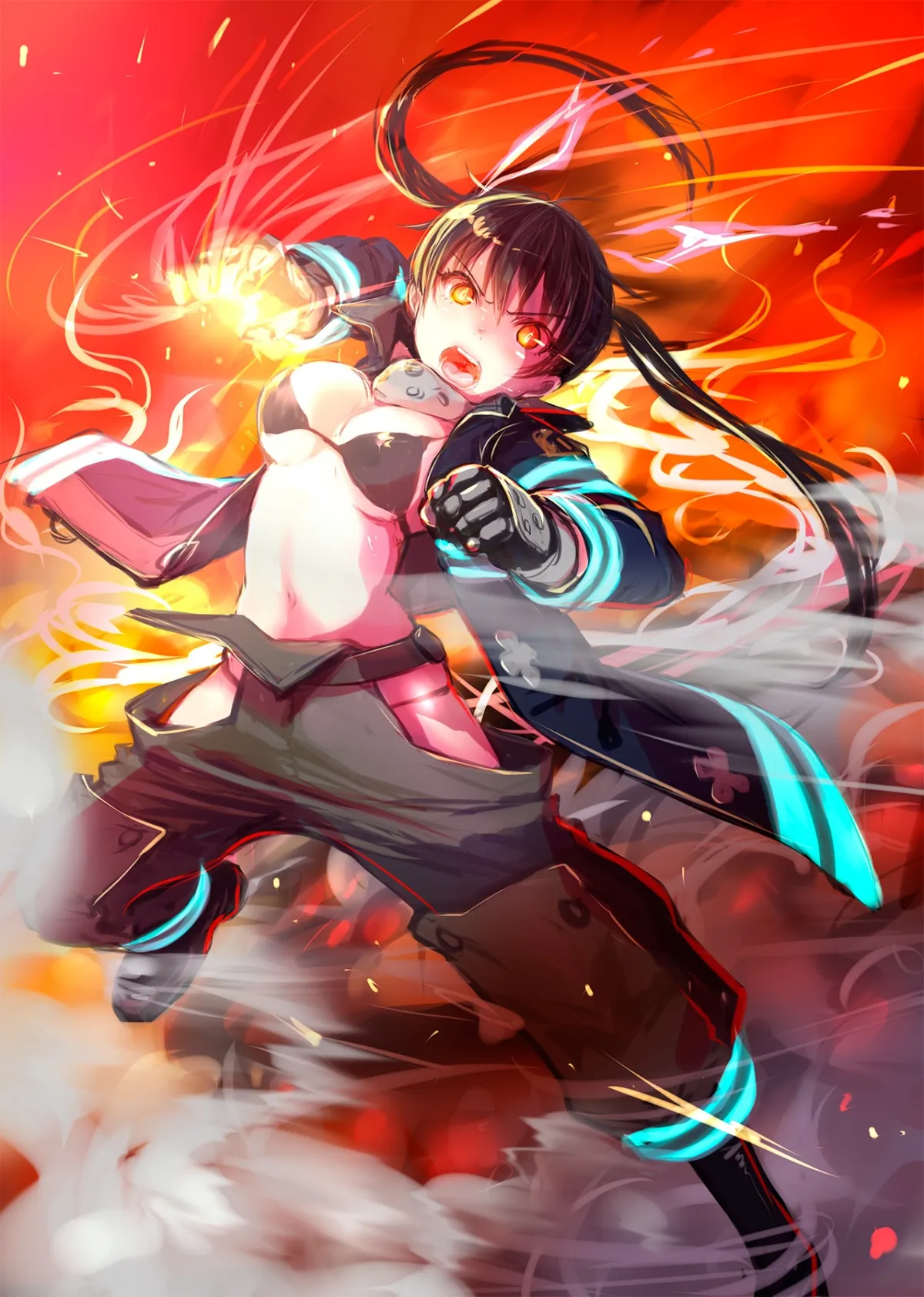 Kotatsu Tamaki Hot Fanart Wallpaper - Fire Force by mikazuki akira! #799
