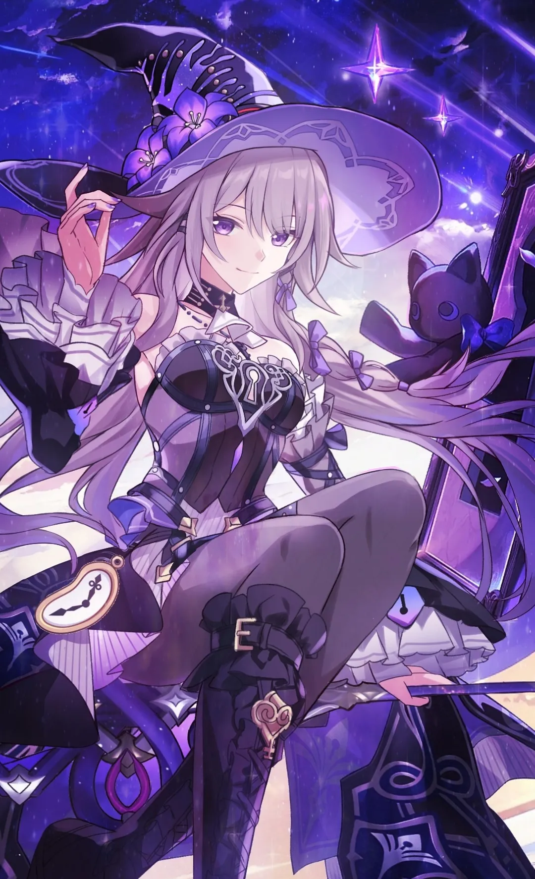 Herta Fanart Wallpaper Honkai Star Rail Witch by saint laurent paris #814