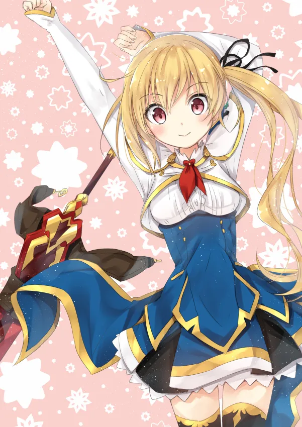 Lisesharte Atismata Fanart Wallpaper by chm (macharge) - Saijaku Muhai no Bahamut #827