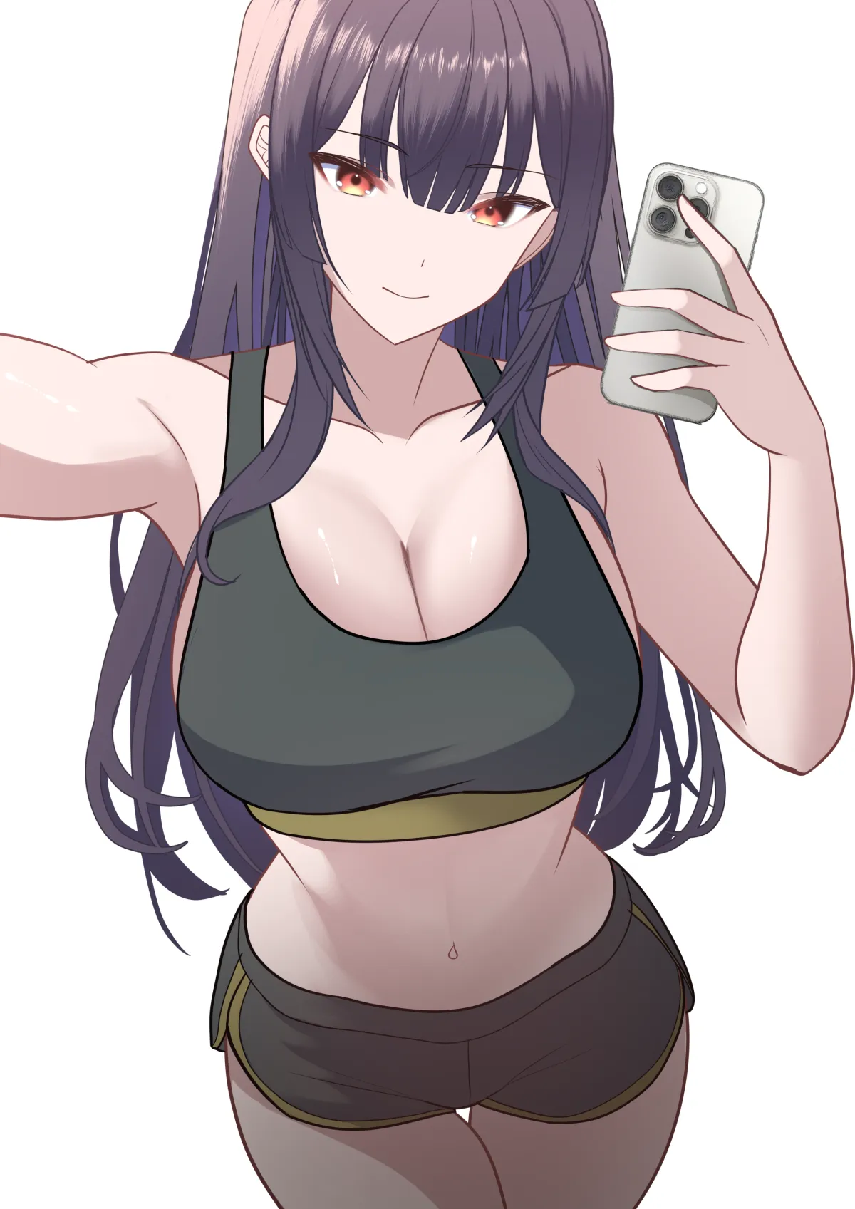 Takamine Takane Hot Selfie Wallpaper - Haite Kudasai Art by xueli shimazaki #858