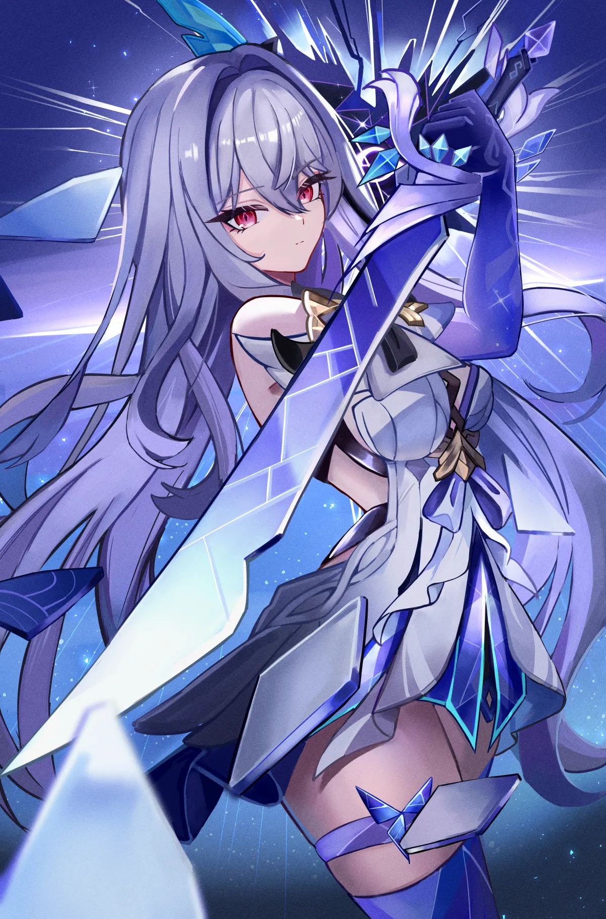 Skirk Genshin Impact Wallpaper Fanart by luto - Abyss Guide Awaits! #878