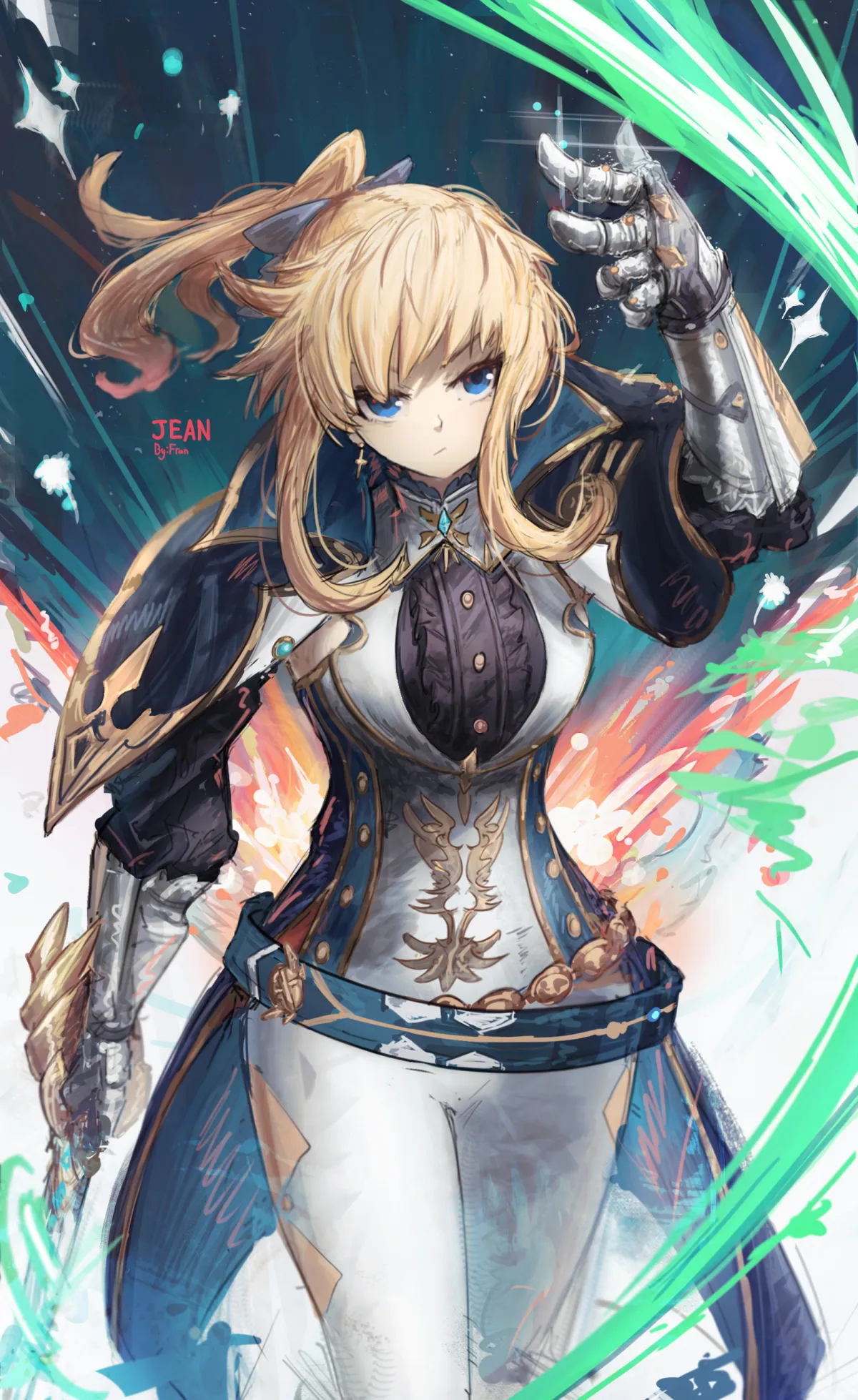 Jean Gunnhildr Genshin Impact Wallpaper - Fanart by franlol! #879