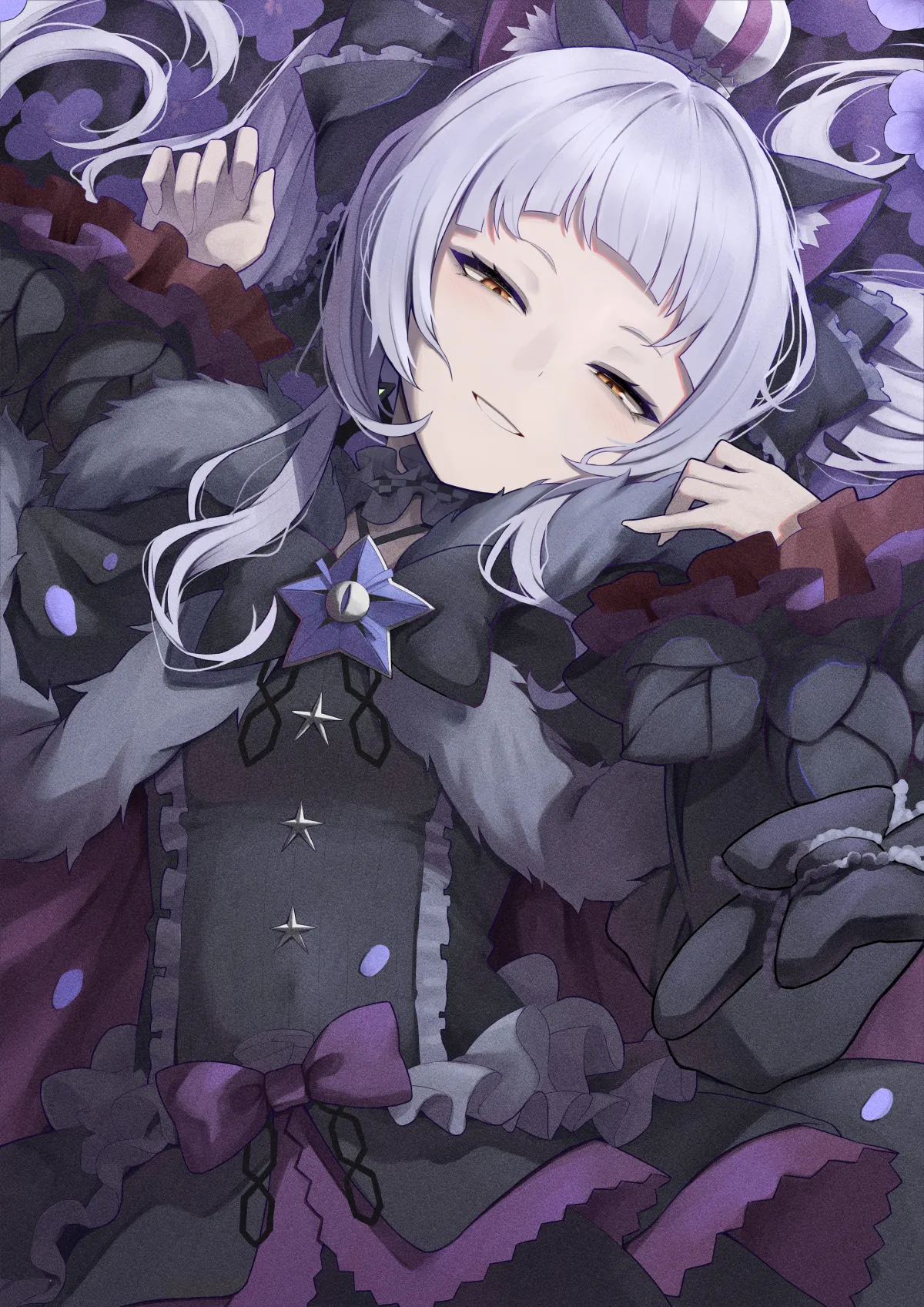 Murasaki Shion Wallpaper: Cute Smile by karadborg (Hololive Witch) #884
