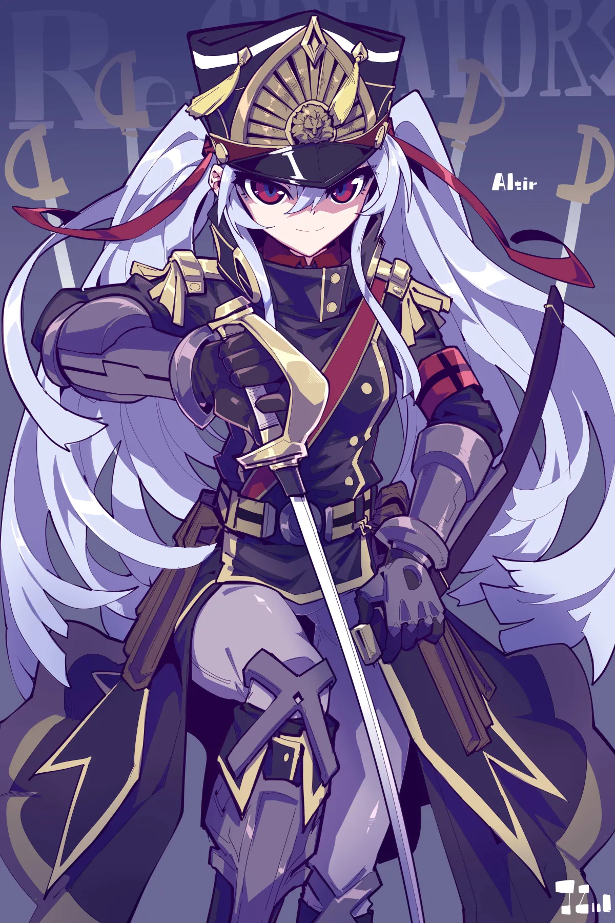 Altair Re:Creators - Gunpuku no Himegimi Fanart by imazawa #887