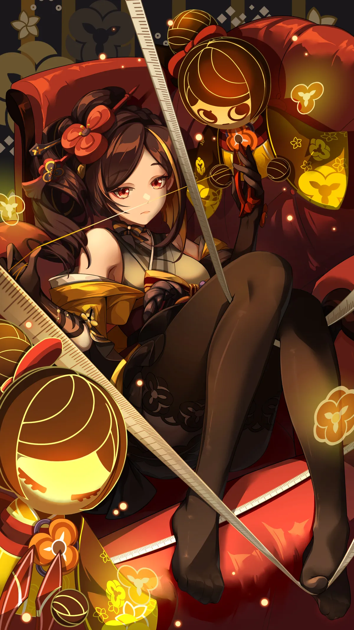Chiori (Genshin Impact) Wallpaper - qiyanbujueshi Fanart! #911