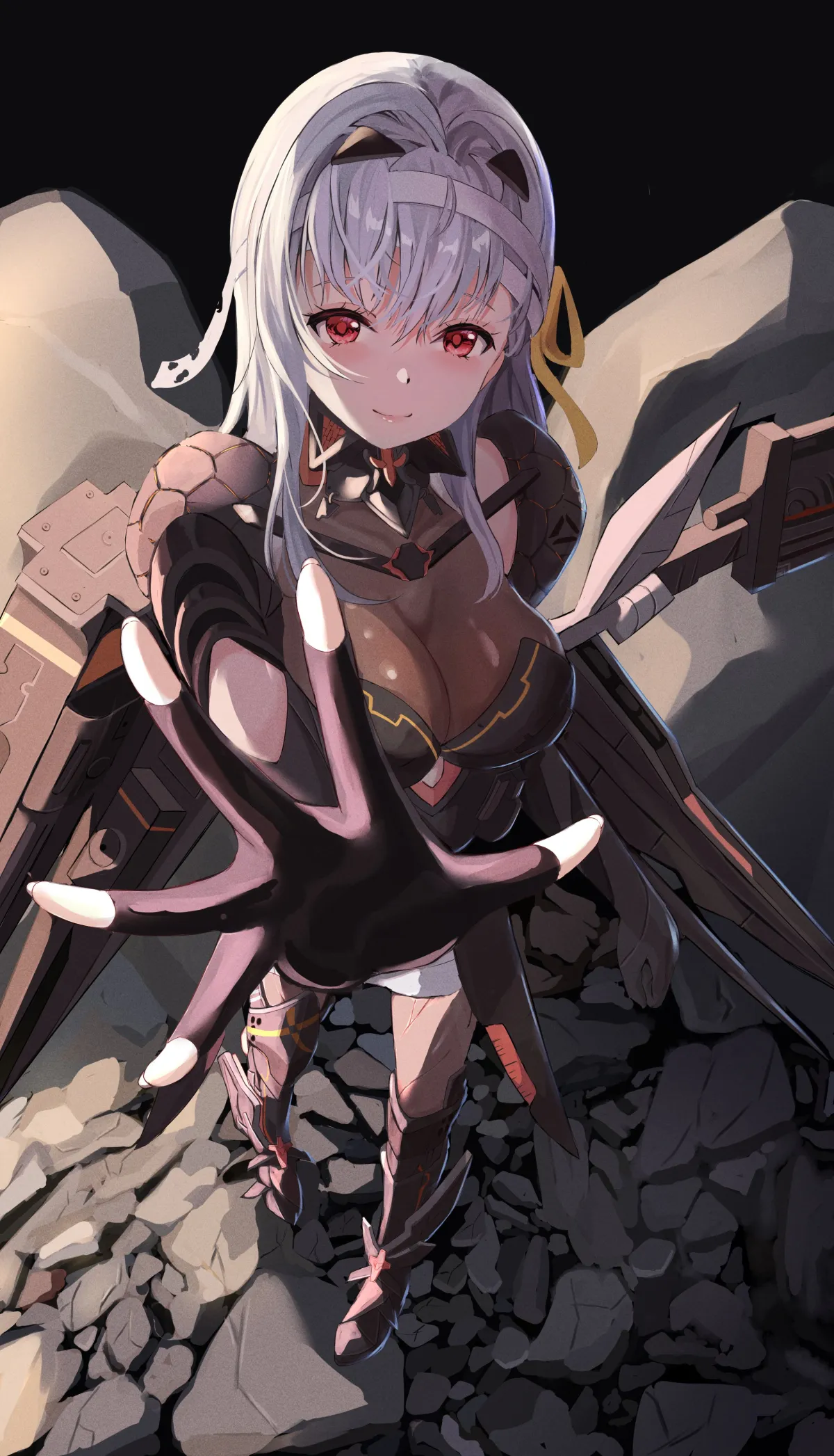 Modernia's Grasp: NIKKE Wallpaper Art by raikun raikun #913