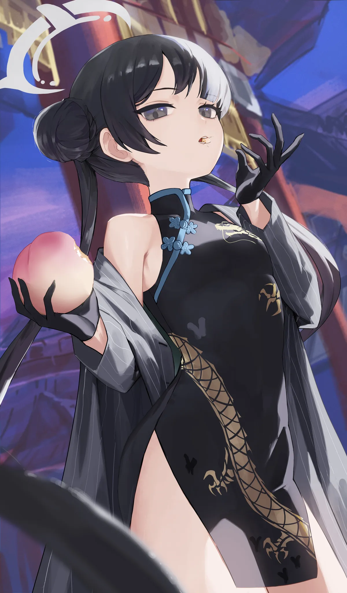 Ryuuge Kisaki "Peach Blossom" - Blue Archive Wallpaper by emollllno #931