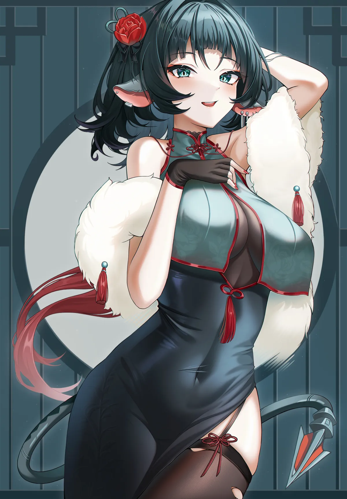 Jane Doe in Stunning China Dress - Zenless Zone Zero Wallpaper by wol927 #937