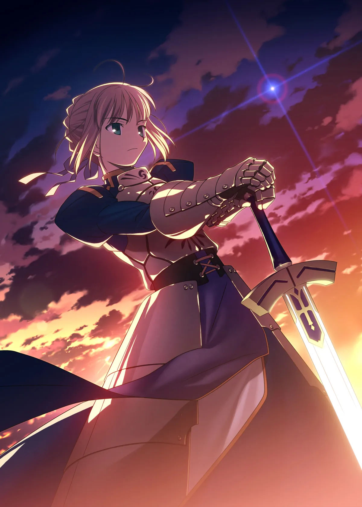 Saber Fate/Stay Night Wallpaper - Artoria Pendragon by Takeuchi Takashi #967