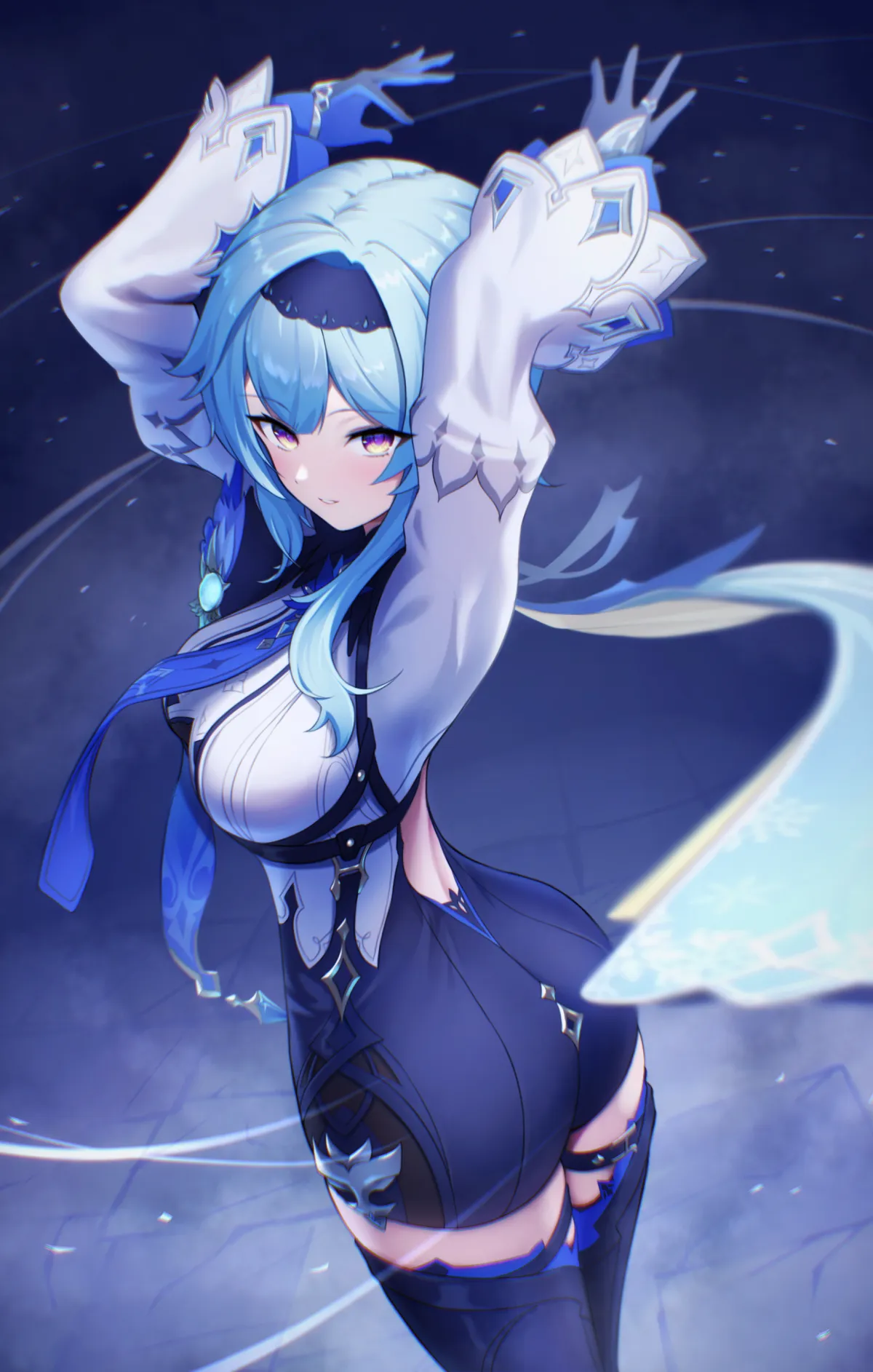 Eula Lawrence Wallpaper: Genshin Impact Fanart by aimo wotku #968