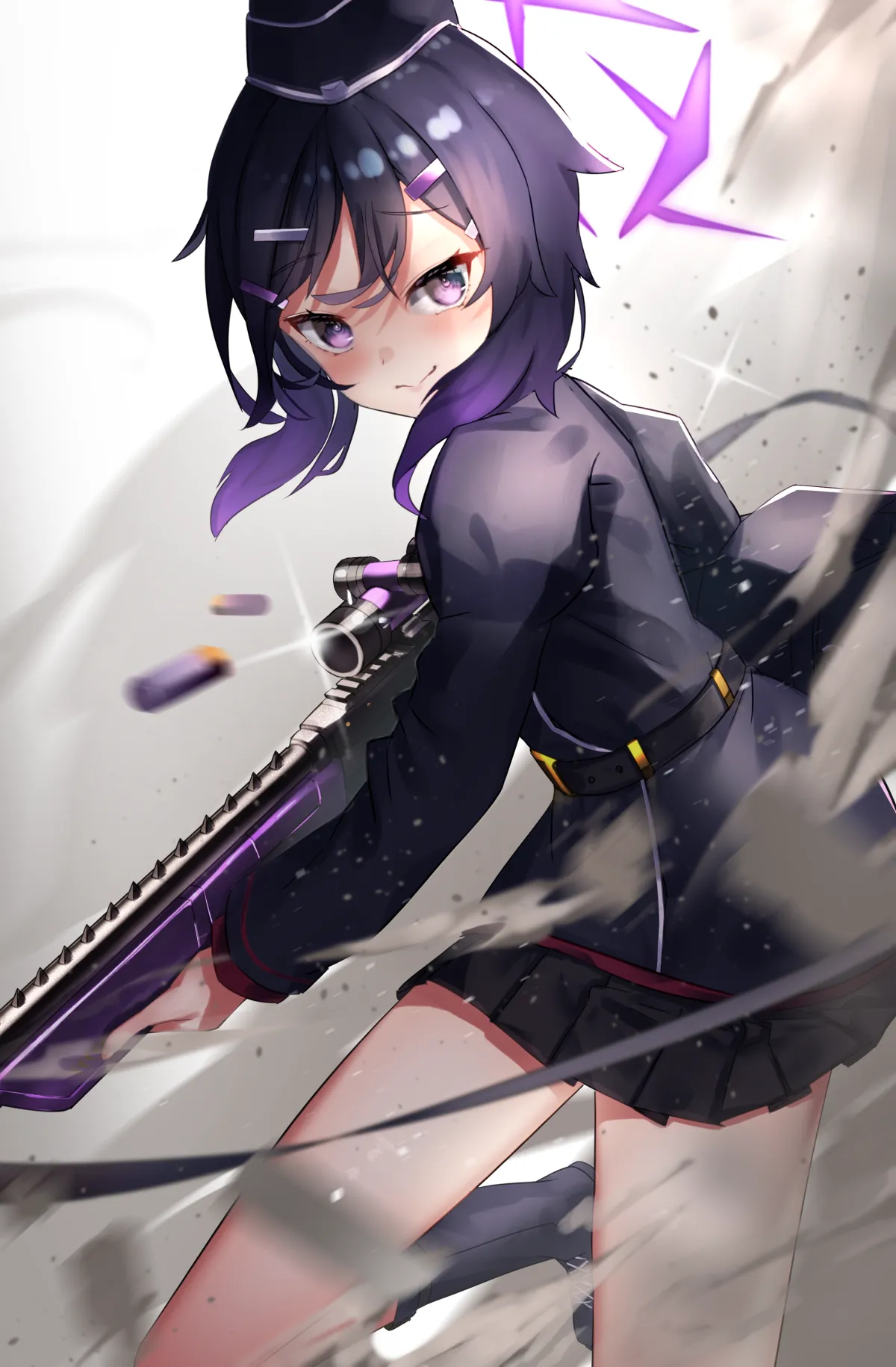 Igusa Haruka Wallpaper: Blue Archive's Sniper by e buki Fanart #986