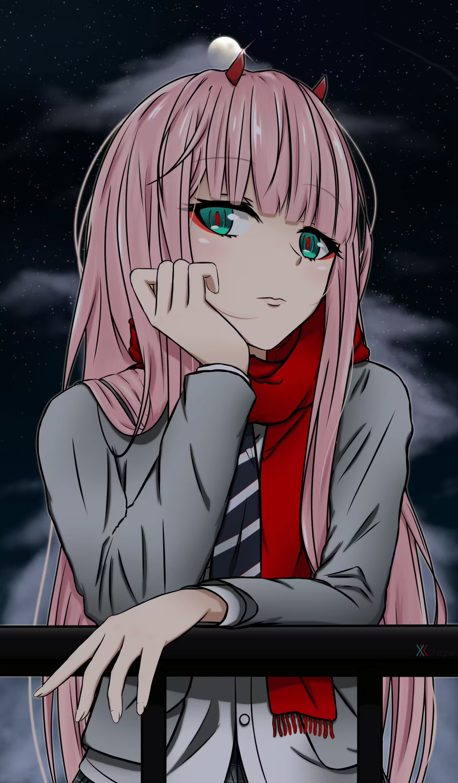 Zero Two Darling in the FranXX Wallpaper by shippaidayo