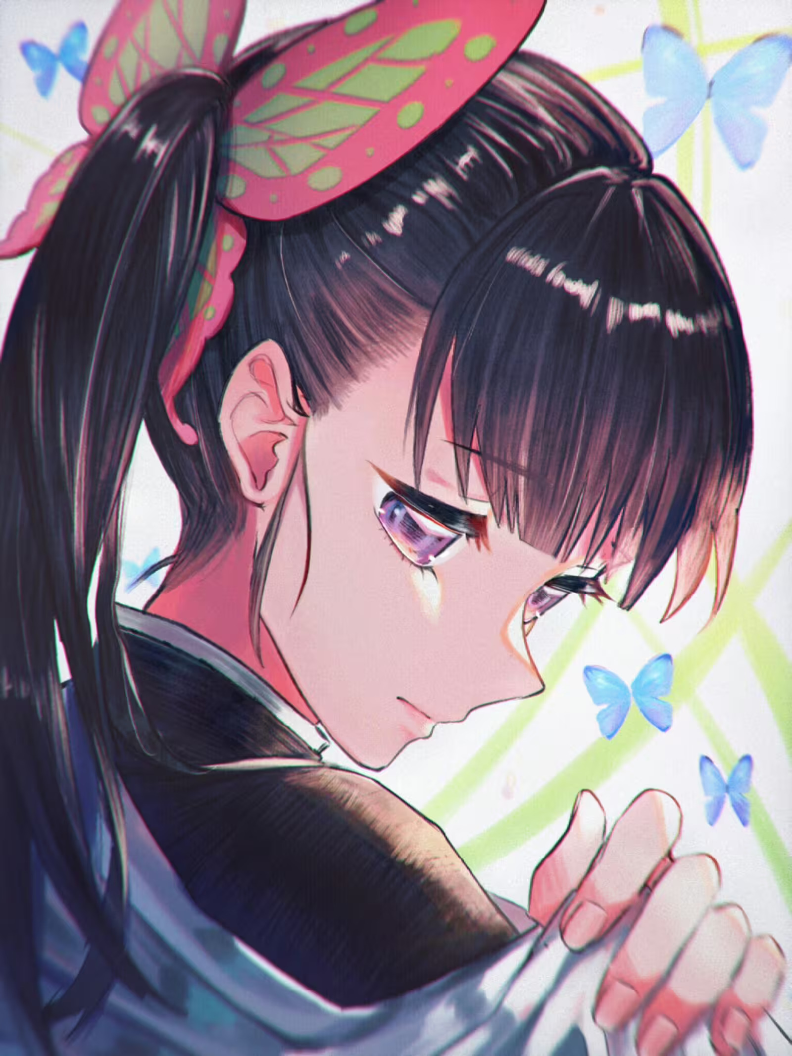 Tsuyuri Kanao Kimetsu no Yaiba Fanart by uni sirasu