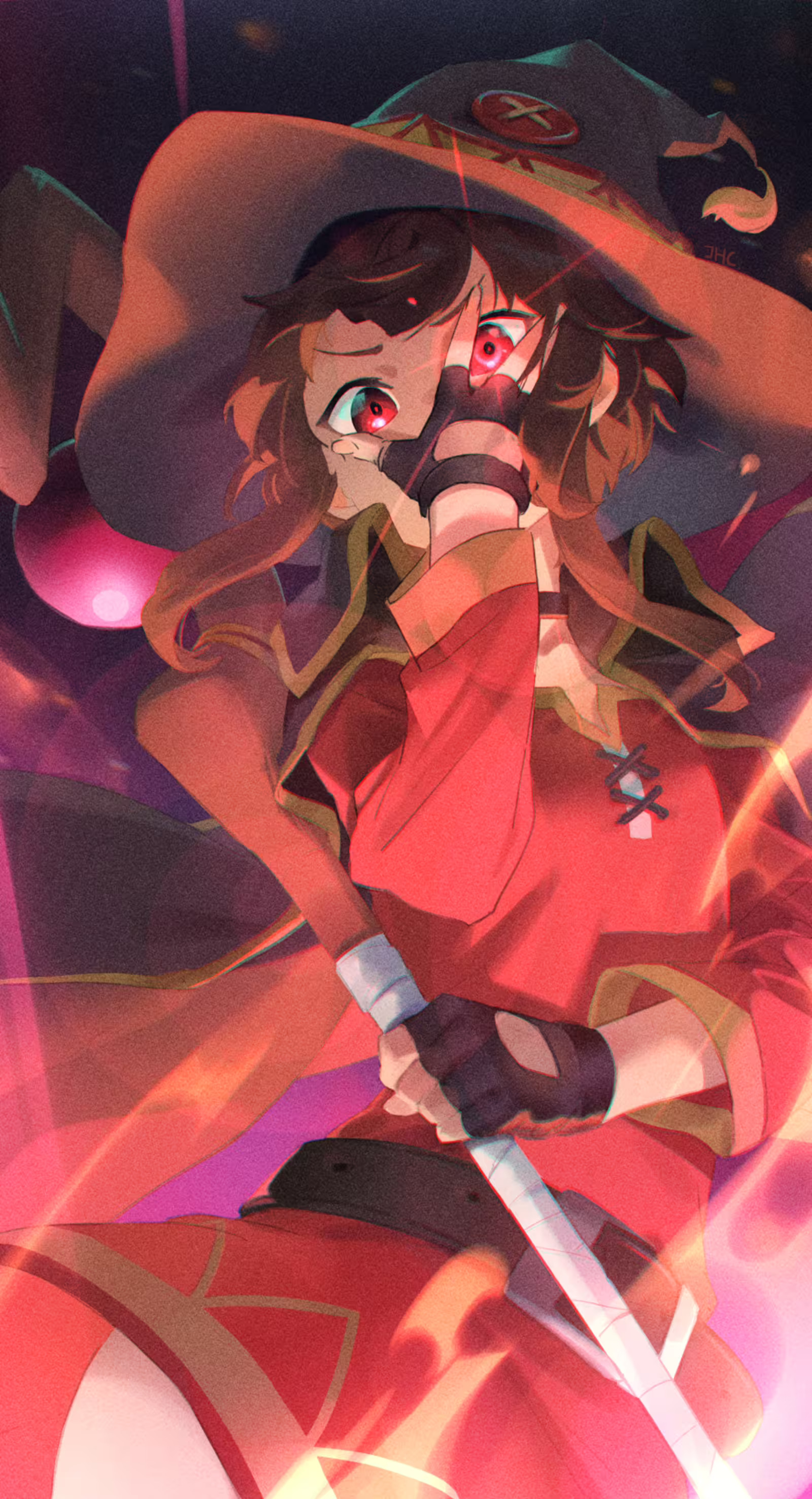 Megumin KonoSuba Fanart by jhc kai