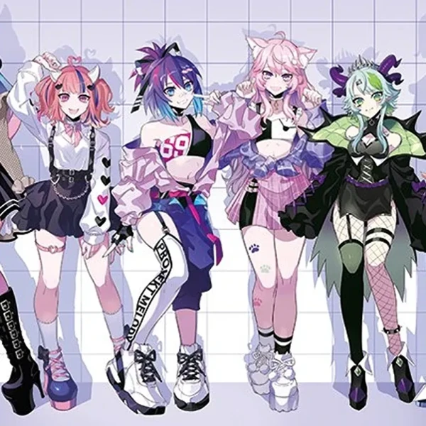 VShojo Waifu and Aesthetic Wallpapers 4K