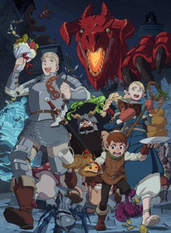 Dungeon Meshi Waifu and Aesthetic Wallpapers 4K