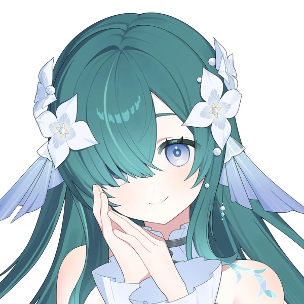 White Background waifu aesthetic tag