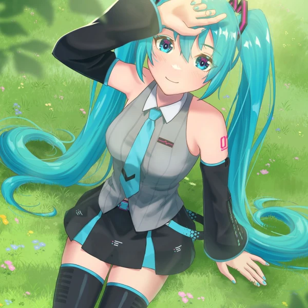 Sitting waifu aesthetic tag