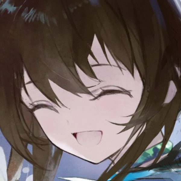 Closed Eyes waifu aesthetic tag