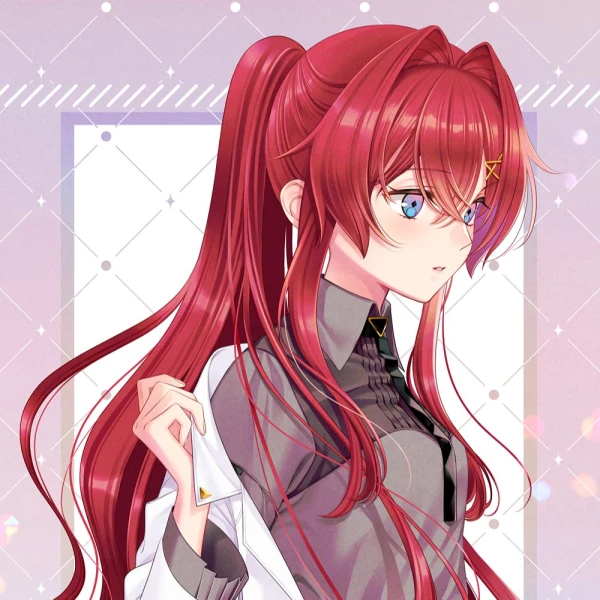 Ponytail waifu aesthetic tag