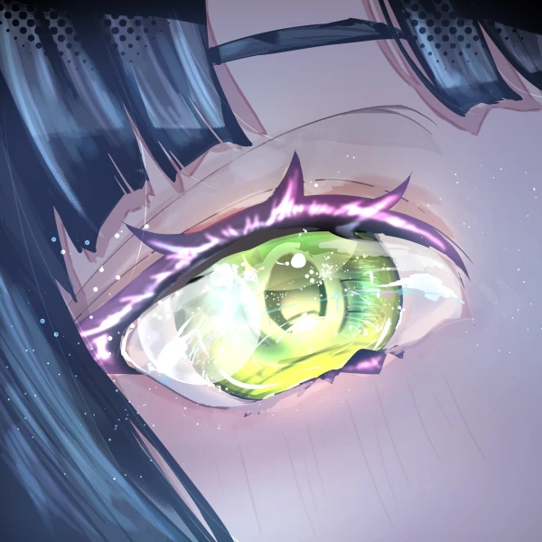 Green Eyes waifu aesthetic tag