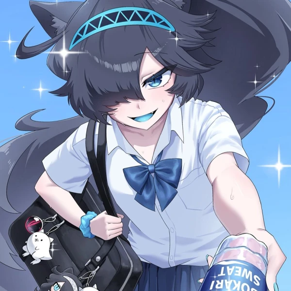 School Uniform waifu aesthetic tag