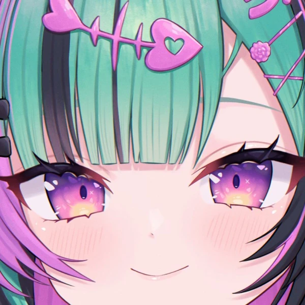 Purple Eyes waifu aesthetic tag