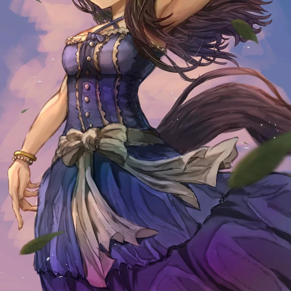 Tail waifu aesthetic tag
