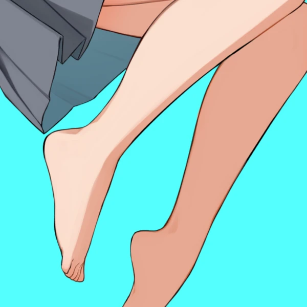 Barefoot waifu aesthetic tag