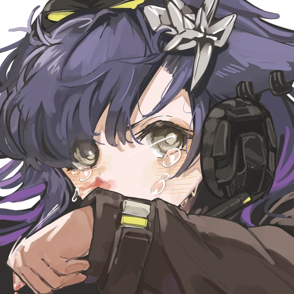 Crying waifu aesthetic tag