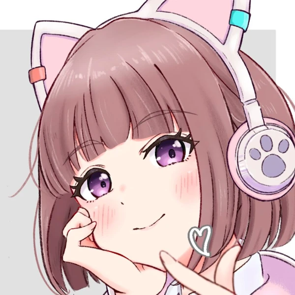 Headphones waifu aesthetic tag