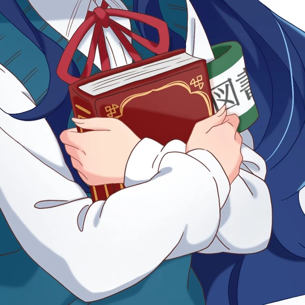 Book waifu aesthetic tag