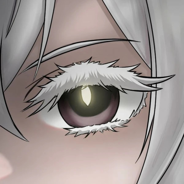Black Eyes waifu aesthetic tag
