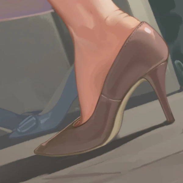 High Heels waifu aesthetic tag