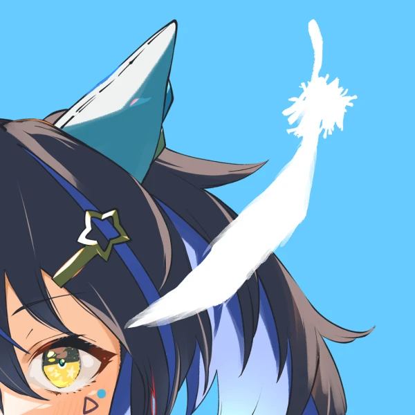 Feather waifu aesthetic tag