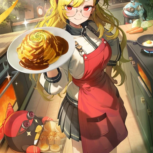 Apron waifu aesthetic tag