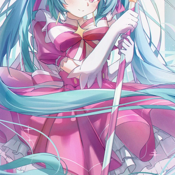 Pink Dress waifu aesthetic tag