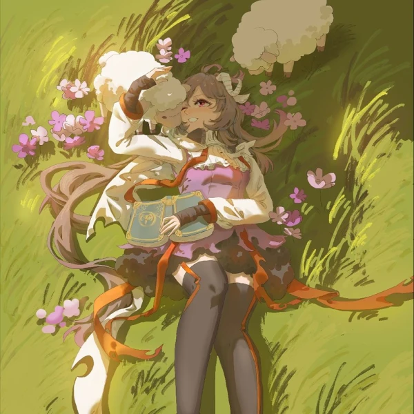 Grass waifu aesthetic tag