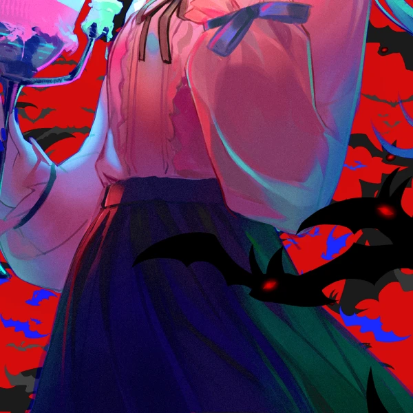 Black Skirt waifu aesthetic tag