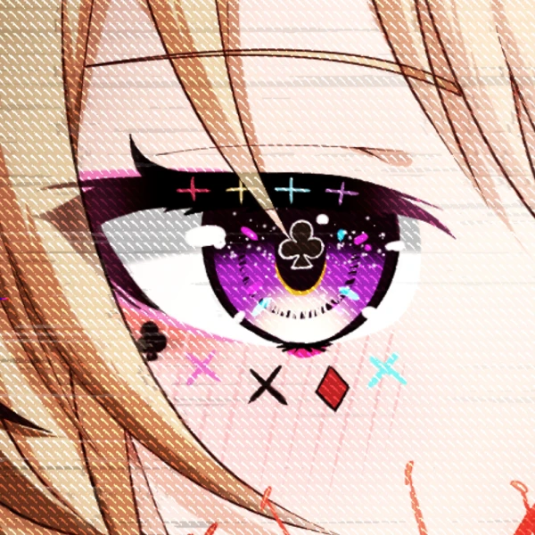Symbol-shaped Pupils waifu aesthetic tag