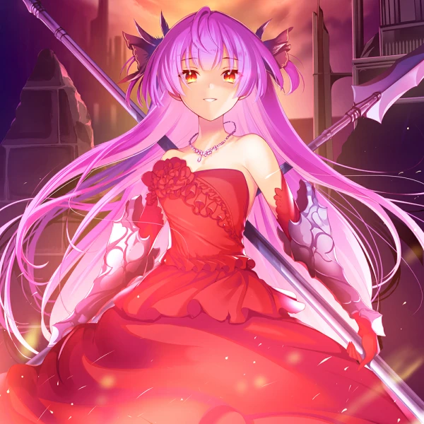Red Dress waifu aesthetic tag
